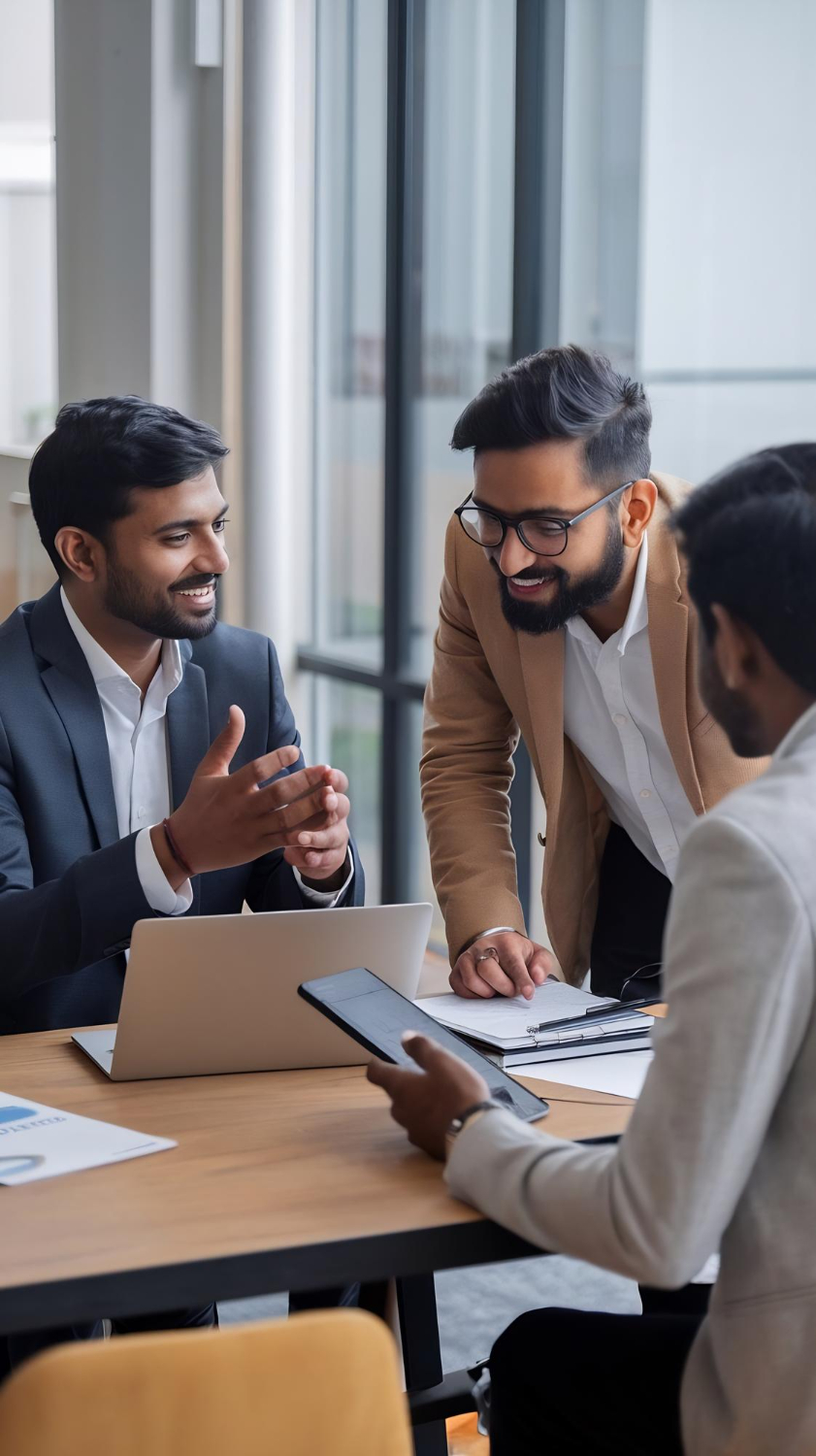 Experts Reviewing Documents